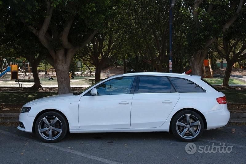 Usata Audi A4 143 CV (105 kW) 2008 Bianco Berlina