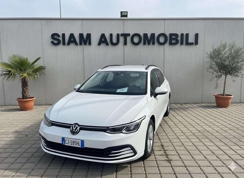 Bianco Usata 2022 VW Golf VIII Life Station wagon | 13.600 € (Super prezzo) - Immagine 1/4
