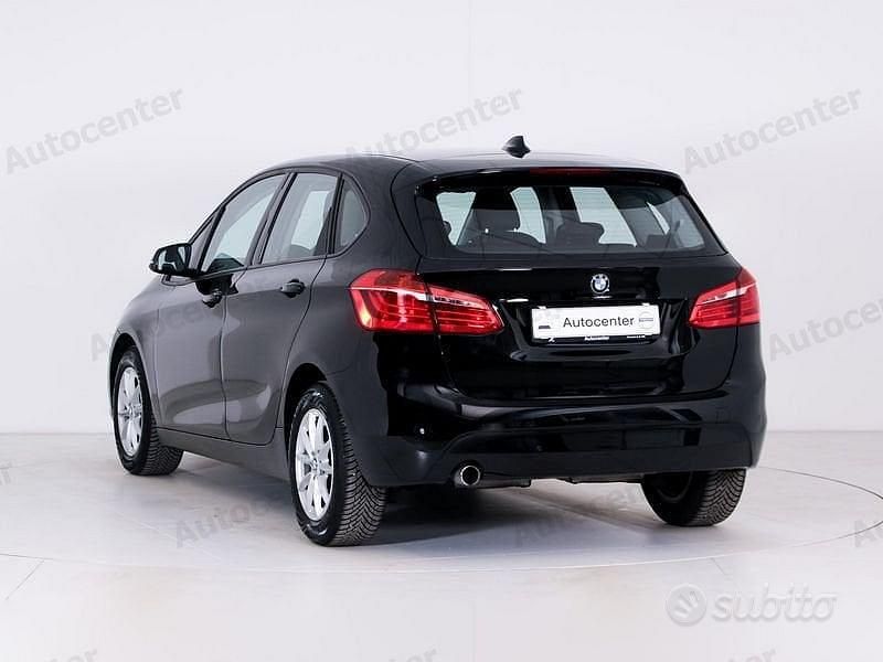 Usata BMW 214 Active Tourer Advantage 95 CV (69 kW) 2016 Nero Monovolume