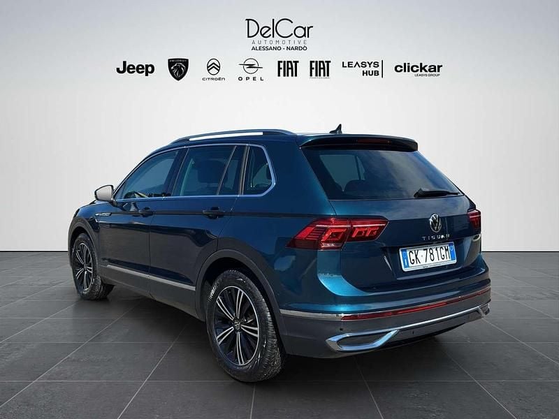 Usata VW Tiguan Elegance 150 CV (110 kW) 2022 Blu/azzurro SUV
