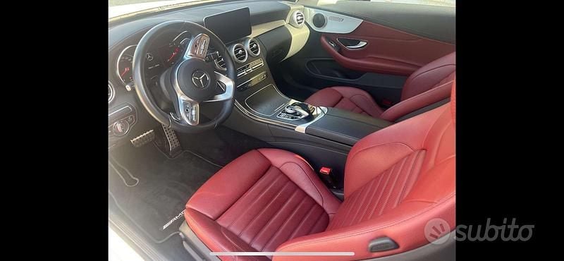 Usata Mercedes C180 Premium 156 CV (114 kW) 2022 Bianco Coupé