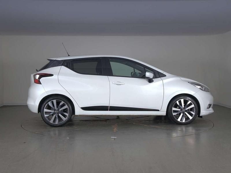 Usata Nissan Micra Tekna 90 CV (66 kW) 2019 Bianco Utilitaria