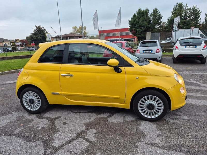 Usata Fiat 500 2007 Giallo