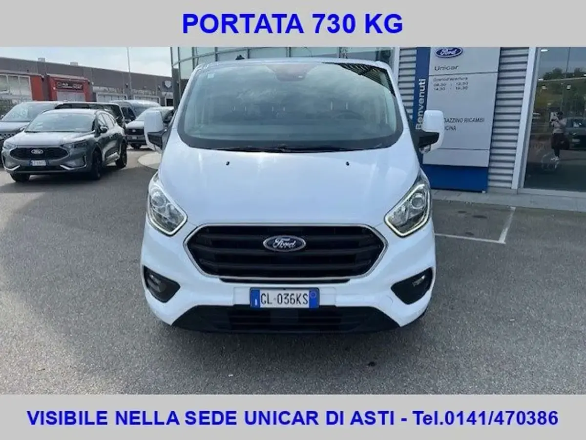 Usata Ford Transit Custom Titanium 170 CV (125 kW) 2023 Frozen white Furgone