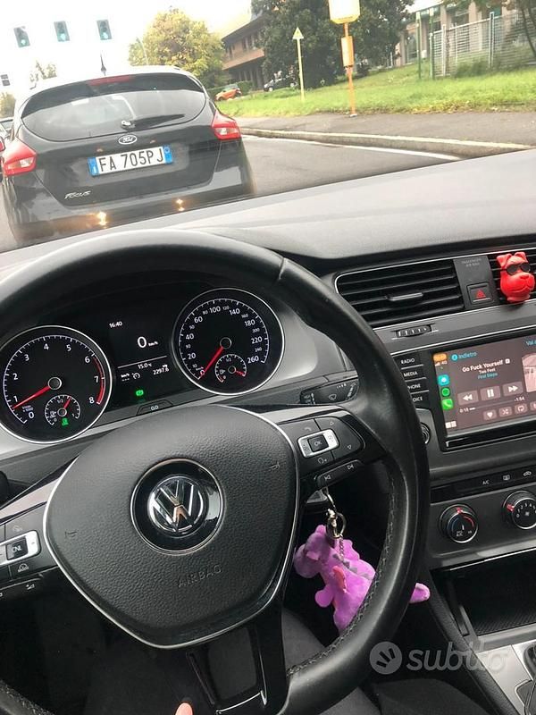 Usata VW Golf VII 110 CV (80 kW) 2016 Berlina