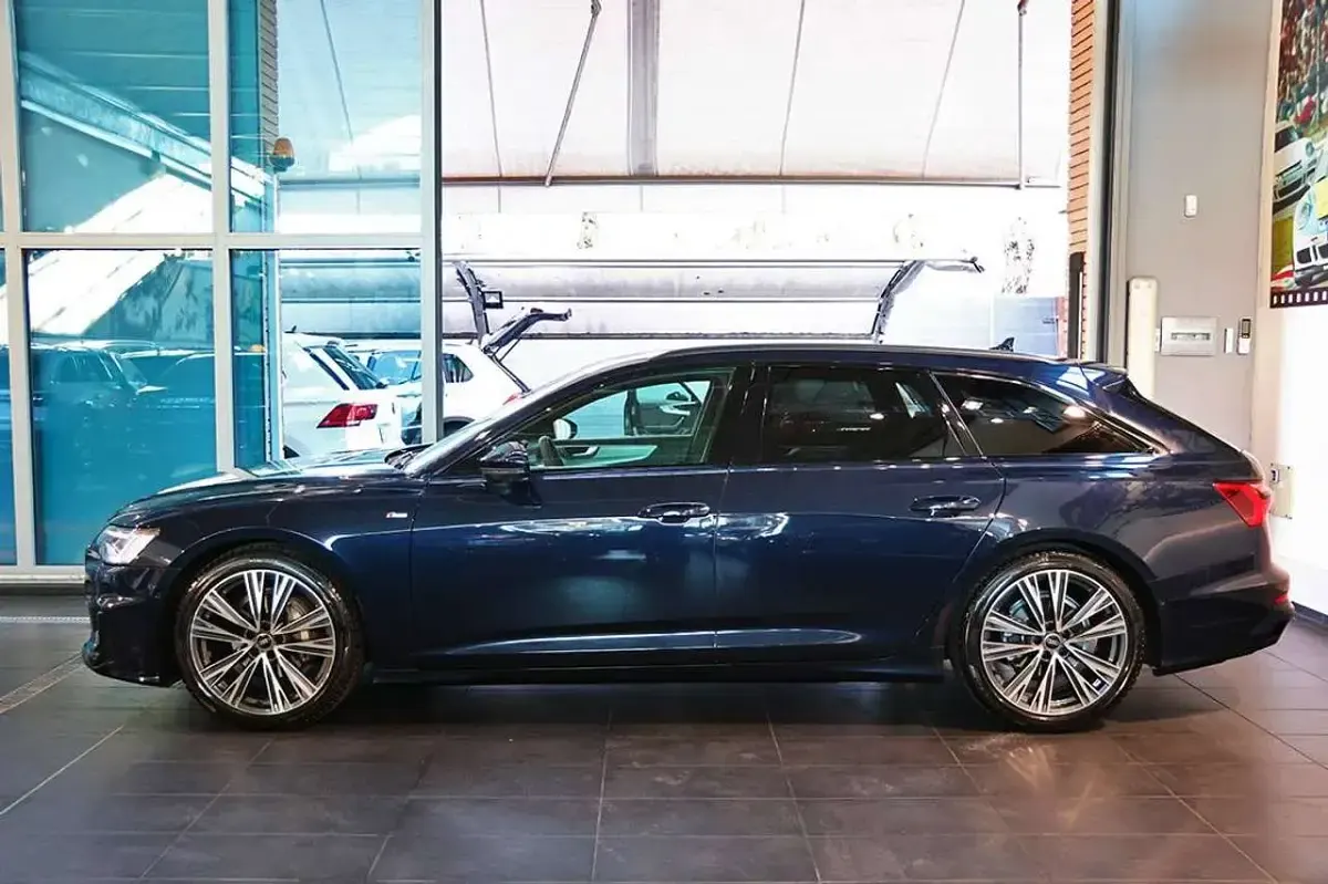 Brugt Audi A6 S-Line 204 HK (150 kW) 2024 Blå Stationcar