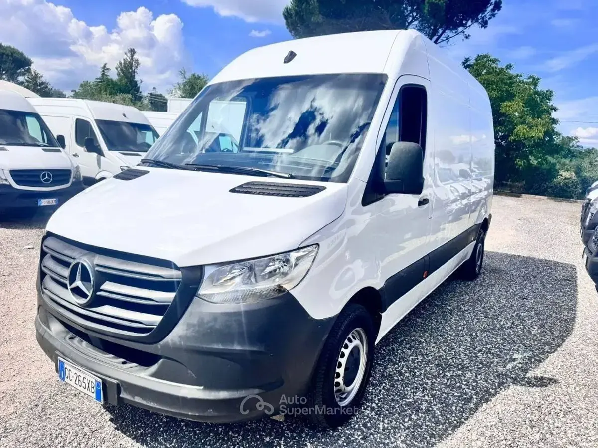 Usata Mercedes Sprinter 114 CV (83 kW) 2020 Bianco Furgone