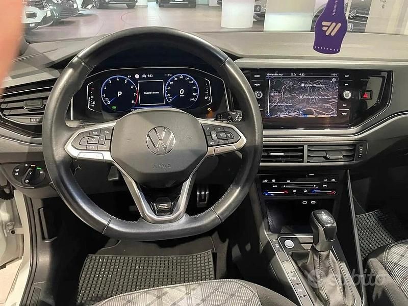 Usata VW Taigo R-line 110 CV (80 kW) 2022 Bianco SUV