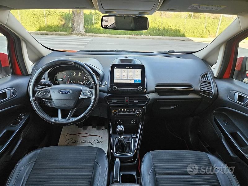 Usata Ford Ecosport Titanium 100 CV (73 kW) 2019 Rosso SUV