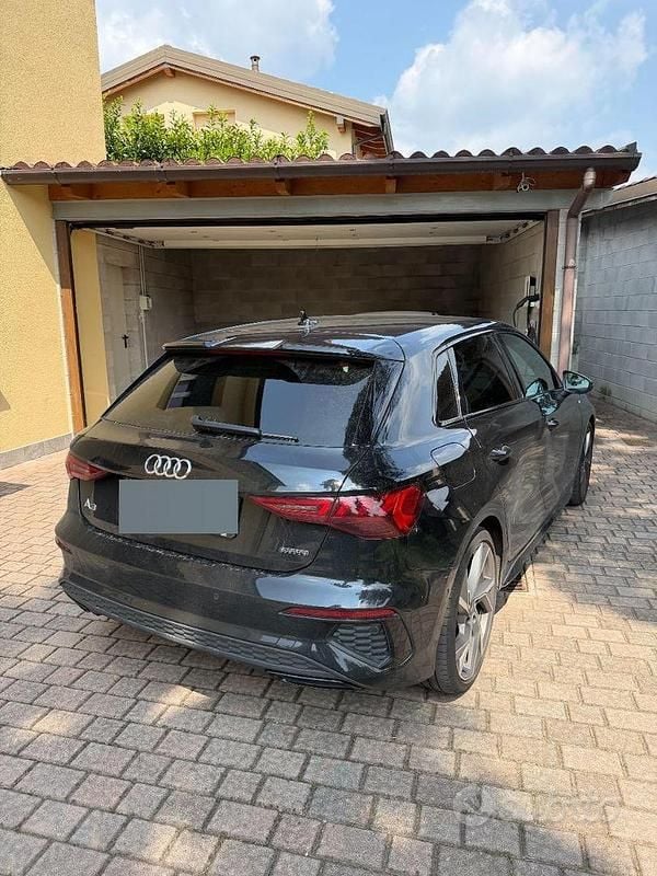 Usata Audi A3 S-Line 190 CV (139 kW) 2023 Nero Berlina