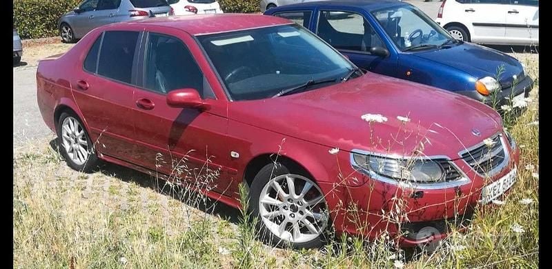 Usata Saab 9-5 150 CV (110 kW) 2007 Rosso Berlina