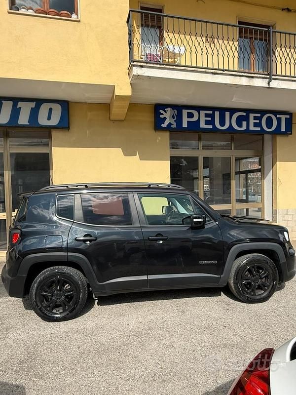 Usata Jeep Renegade Longitude 120 CV (88 kW) 2019 Nero SUV