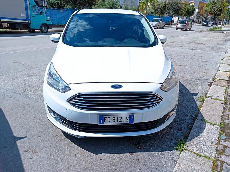 Bianco Usata 2016 Ford C-MAX Monovolume | 7600 € (Buon prezzo) - Immagine 1/4