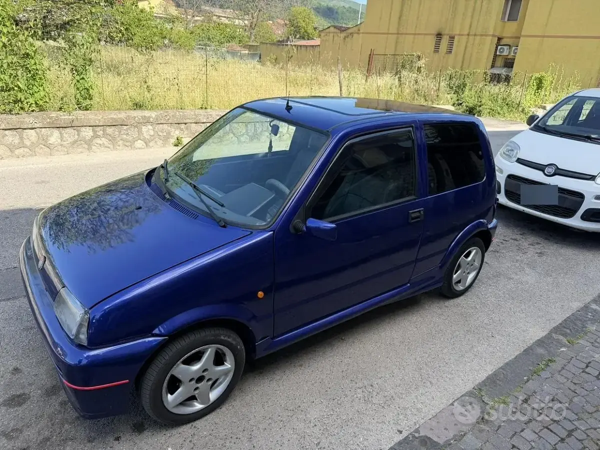 Usata Fiat 500 54 CV (39 kW) 1998 Blu Berlina