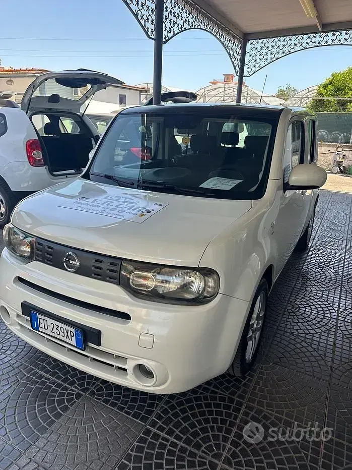 Usata Nissan Cube 110 CV (80 kW) 2010 Bianco Station wagon