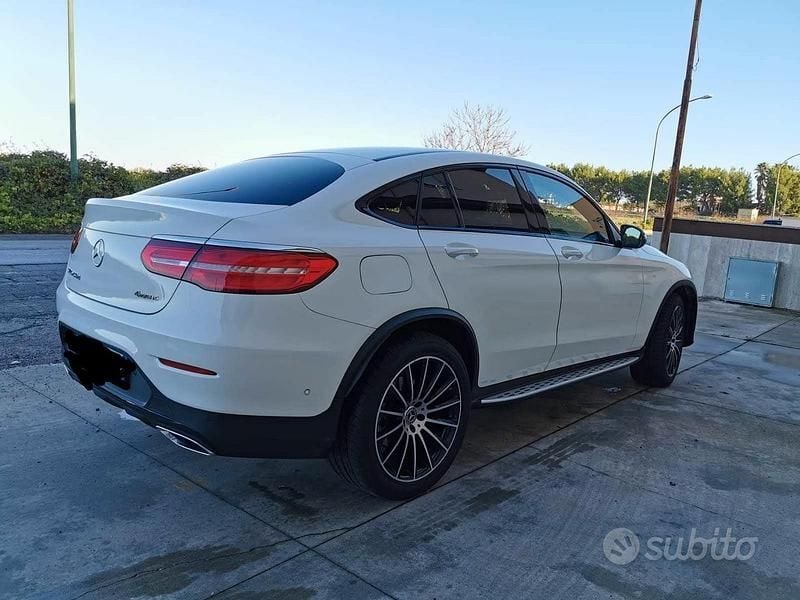 Usata Mercedes GLC250 170 CV (125 kW) 2018 Bianco SUV