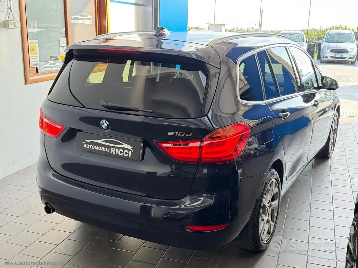 Usata BMW 216 Gran Tourer 116 CV (85 kW) 2017 Blu Monovolume