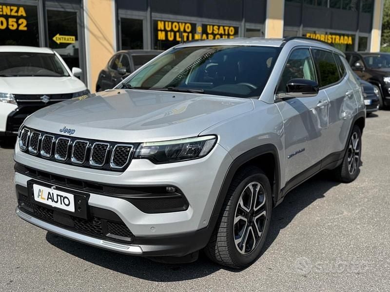 Grigio Usata 2021 Jeep Compass Limited SUV | 20.900 € (Buon prezzo) - Immagine 1/4