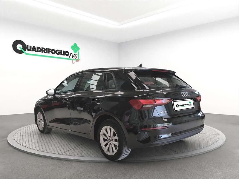 Usata Audi A3 Advanced 116 CV (85 kW) 2022 Nero Berlina