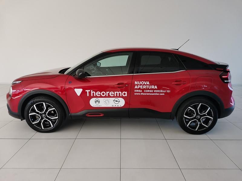 Usata Citroën e-C4 Feel 100 kW (136 CV) 2021 Rosso pastello Utilitaria