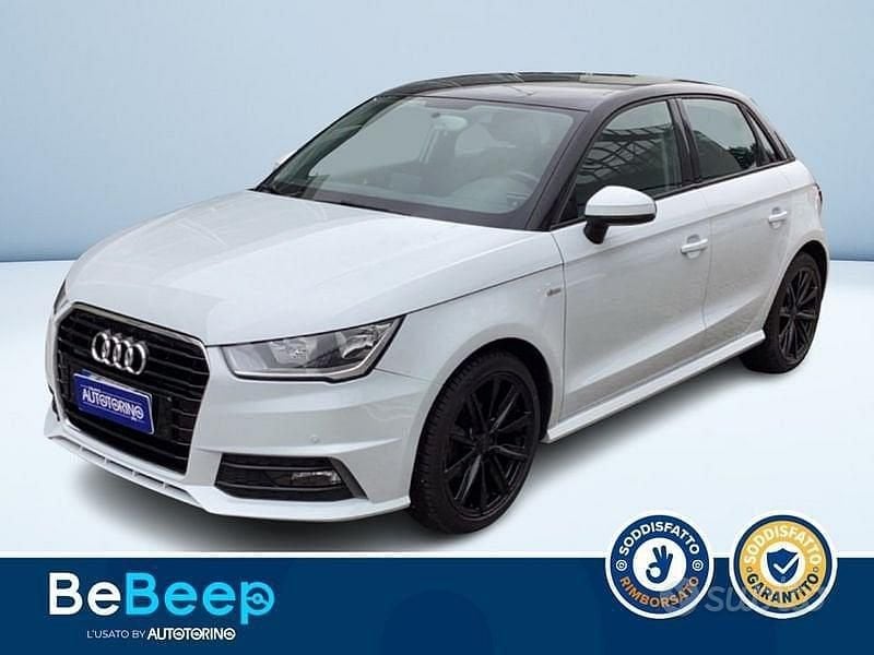 Bianco pastello Usata 2016 Audi A1 Sportback Sport Due volumi | 14.400 € (Buon prezzo) - Immagine 1/3
