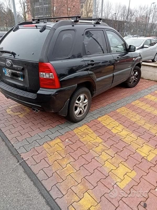Usata Kia Sportage 2006 Nero SUV