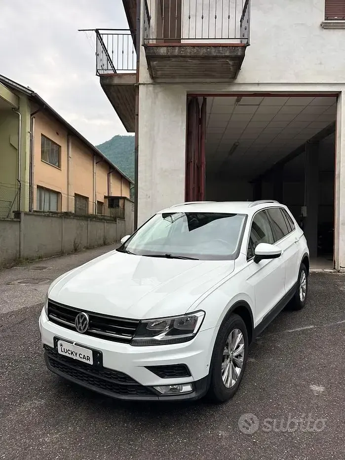 Usata VW Tiguan Style 150 CV (110 kW) 2017 Bianco SUV