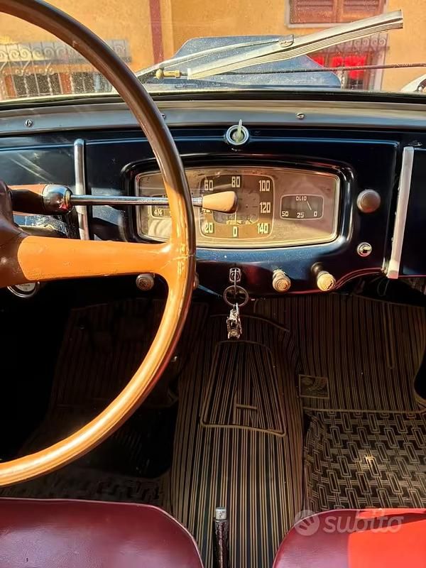 Usata Fiat 1100 1950 Blu Berlina