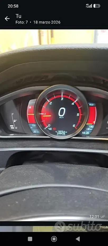 Usata Volvo V40 2014 Nero Berlina