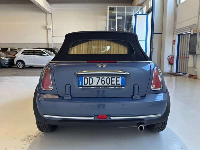 Usata Mini One Cabriolet 90 CV (66 kW) 2006 Blu/azzurro Cabrio