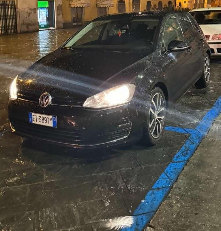 Usata VW Golf VII Highline 125 CV (91 kW) 2014 Nero Berlina