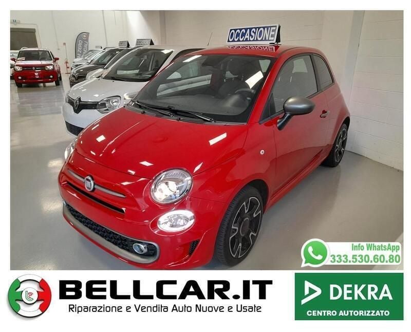 Usata Fiat 500 S 69 CV (50 kW) 2019 Rosso Berlina