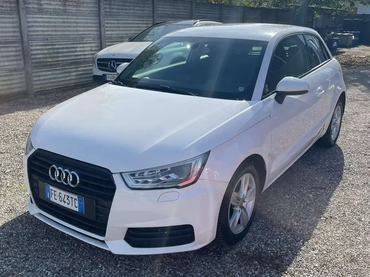 Usata Audi A1 82 CV (60 kW) 2016 Bianco Utilitaria