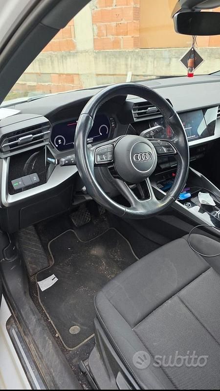 Usata Audi A3 Advanced 150 CV (110 kW) 2021 Bianco Berlina