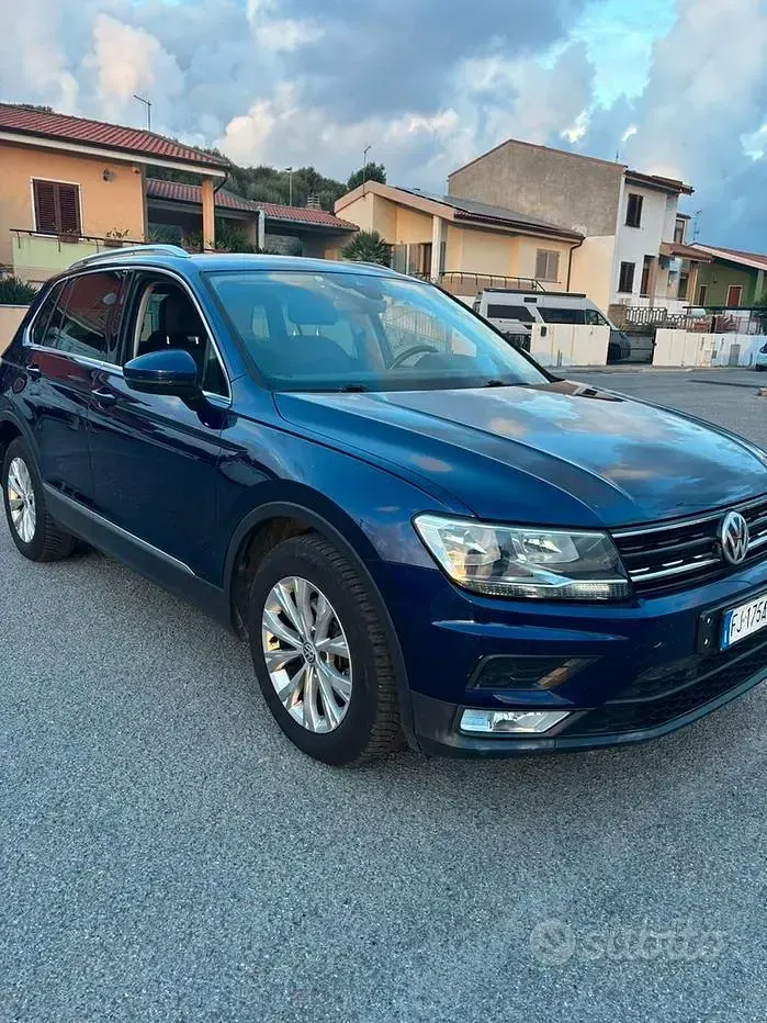 Usata VW Tiguan 116 CV (85 kW) 2017 Blu SUV