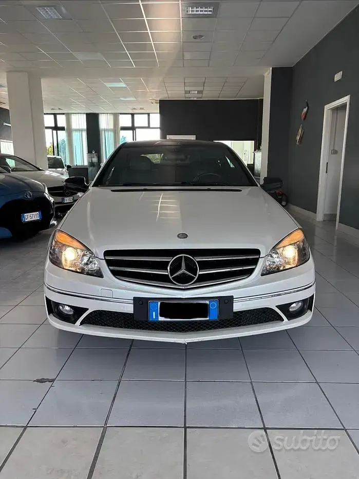 Usata Mercedes CLC200 122 CV (89 kW) 2009 Bianco Coupé