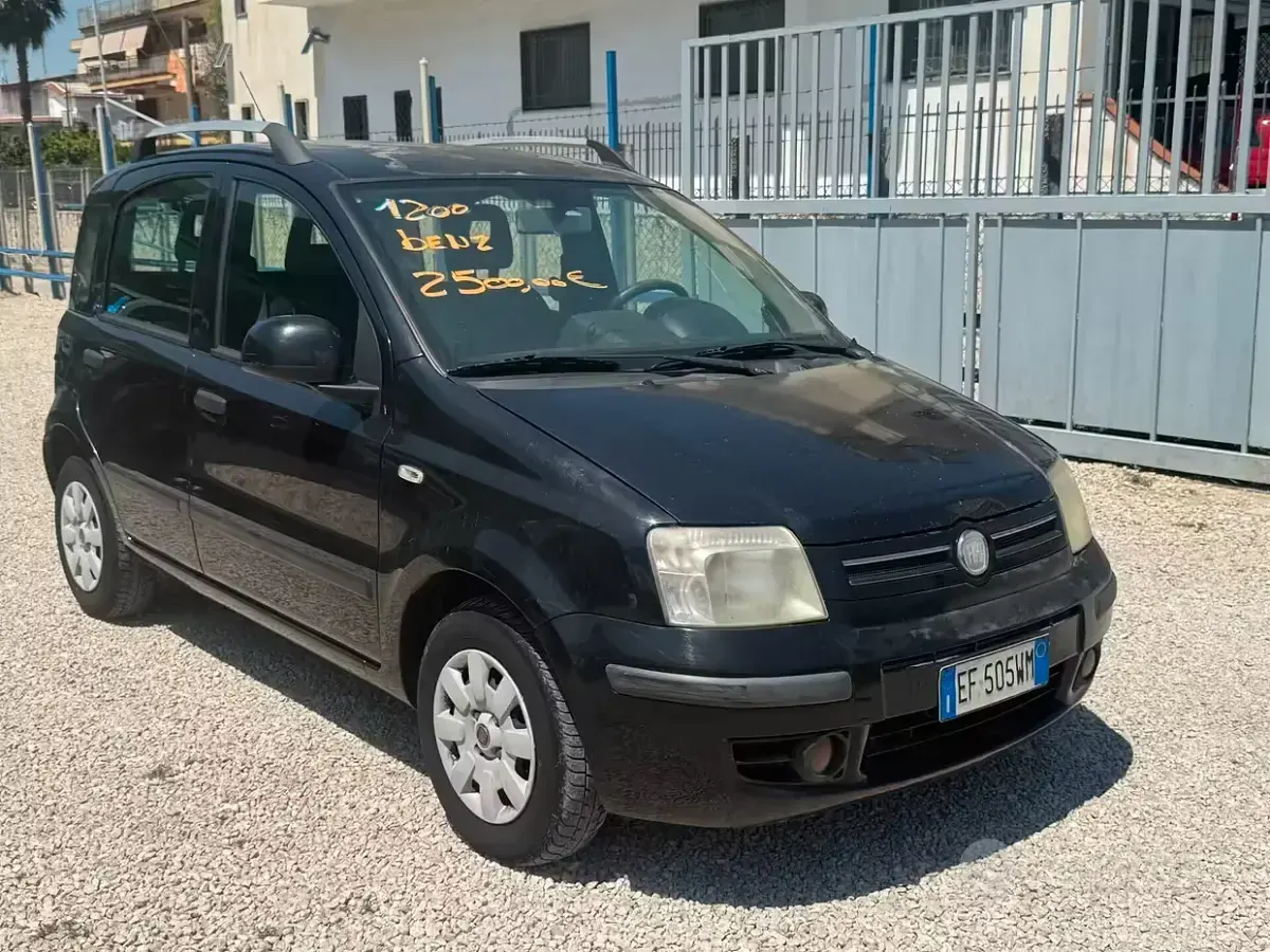 Usata Fiat Panda Dynamic 60 CV (44 kW) 2010 Nero Utilitaria