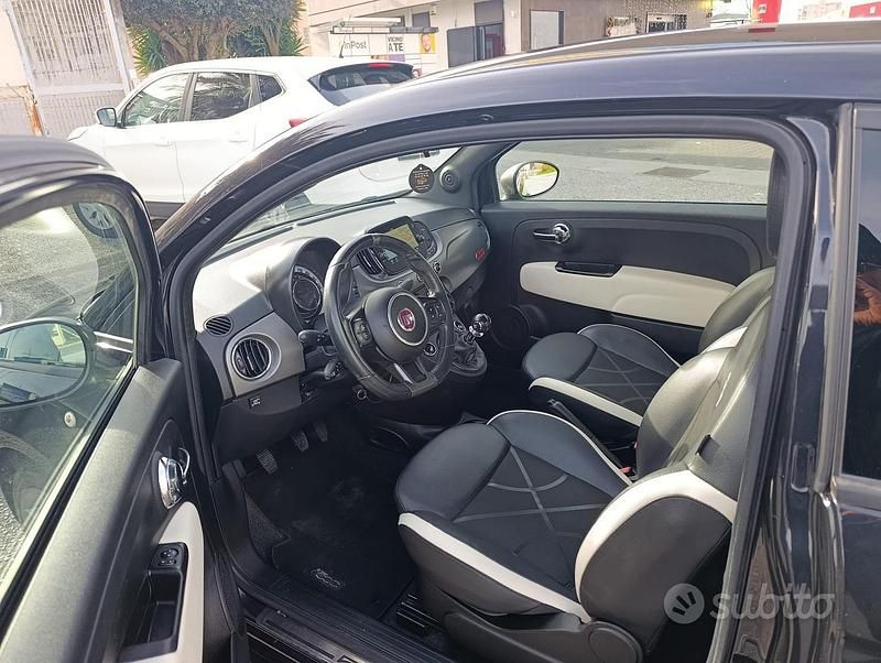 Usata Fiat 500S 69 CV (50 kW) 2018 Nero Utilitaria