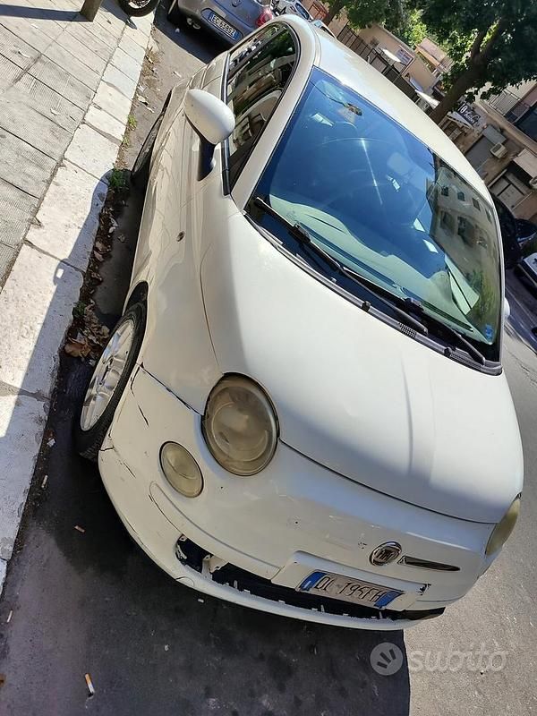 Usata Fiat 500 Pop 69 CV (50 kW) 2008 Bianco Berlina
