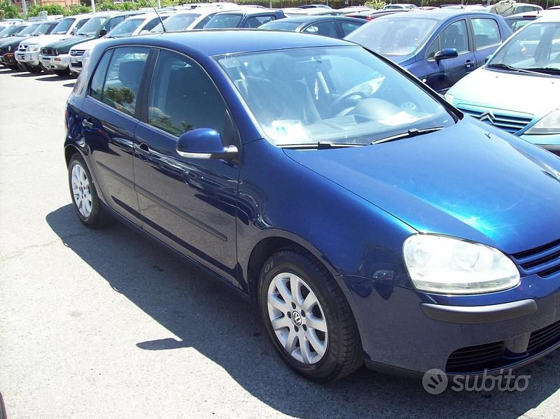 Usata VW Golf IV Comfortline 105 CV (77 kW) 2006 Blu Berlina