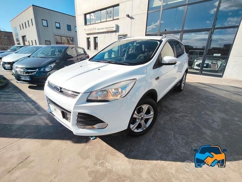 Usata Ford Kuga Business Edition 116 CV (85 kW) 2014 Bianco SUV