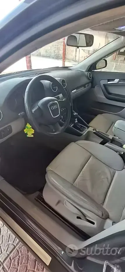 Usata Audi A3 140 CV (102 kW) 2005 Grigio Utilitaria