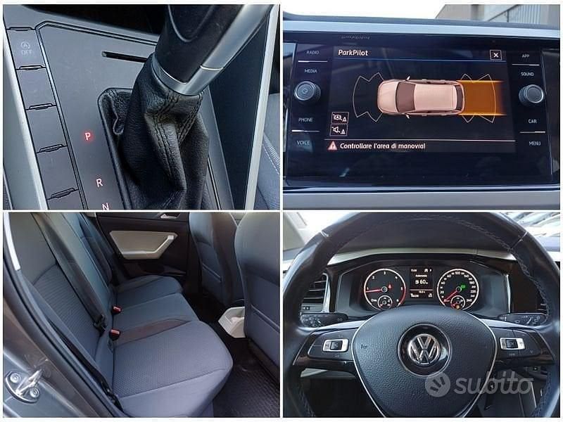 Usata VW Polo 95 CV (69 kW) 2019 Grigio Utilitaria