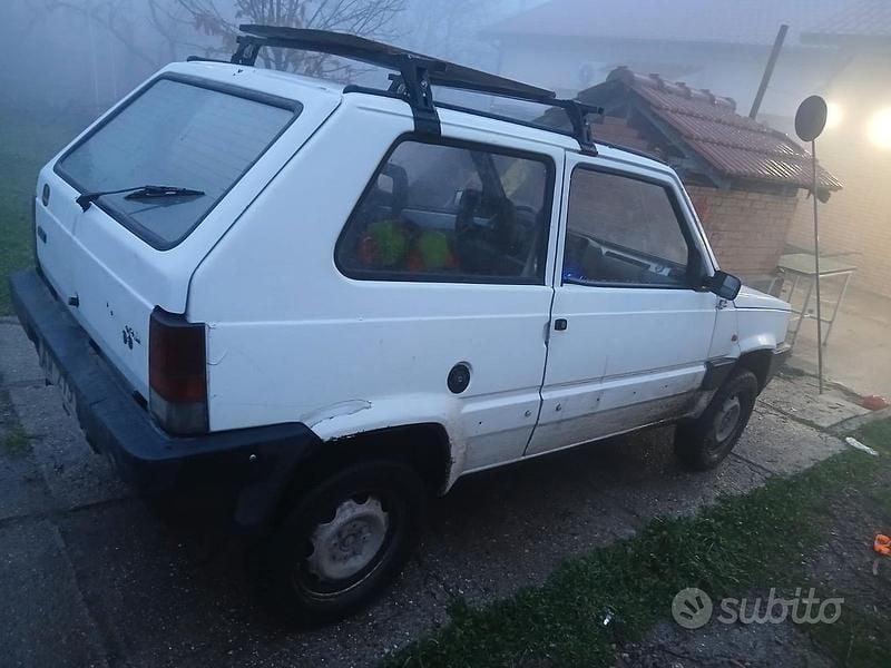 Usata Fiat Panda 4x4 54 CV (39 kW) 1997 Bianco Utilitaria