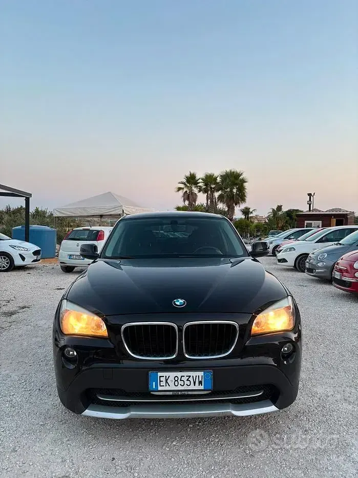 Usata BMW X1 143 CV (105 kW) 2011 Nero SUV
