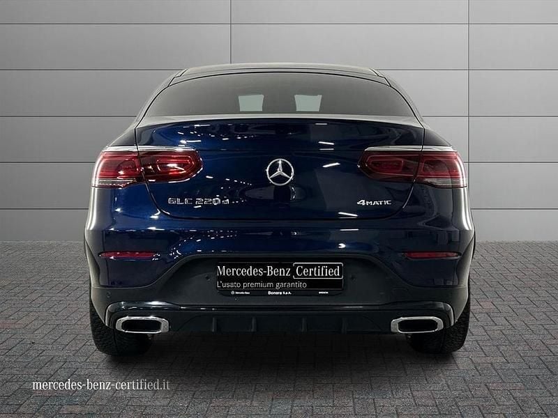 Usata Mercedes GLC220 Edition 194 CV (142 kW) 2023 Blu Coupé