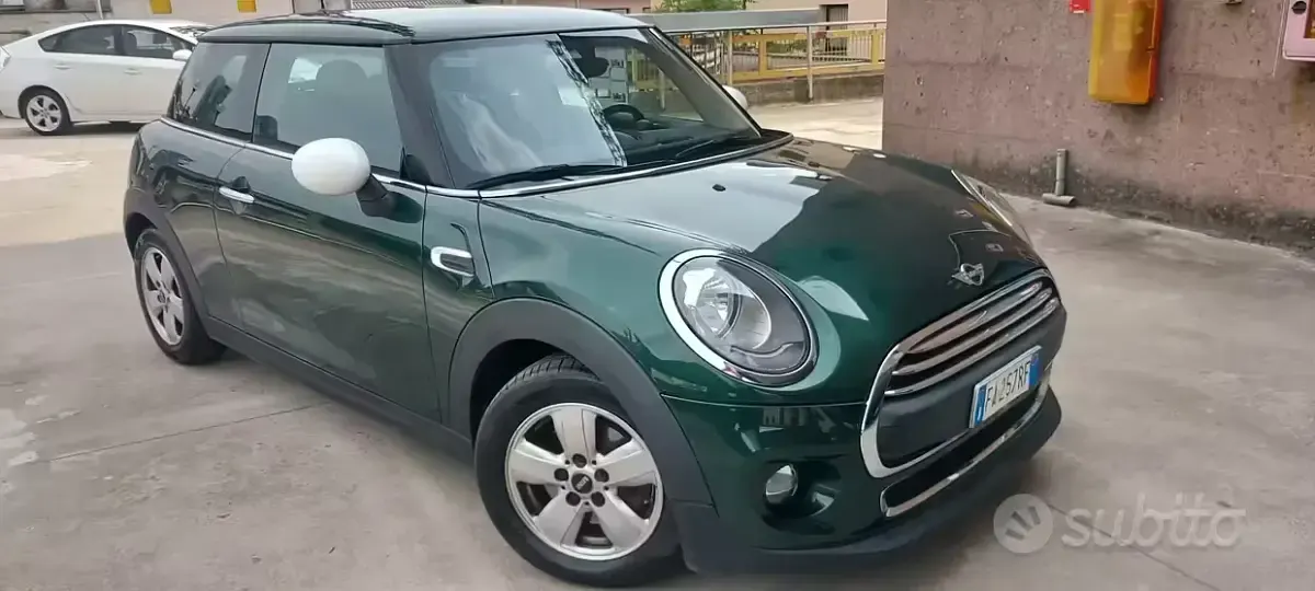Usata Mini One D 116 CV (85 kW) 2015 Verde Utilitaria