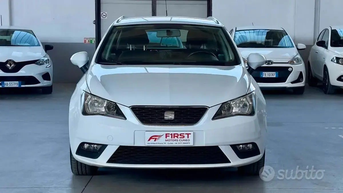 Usata Seat Ibiza ST FR 90 CV (66 kW) 2014 Bianco Station wagon