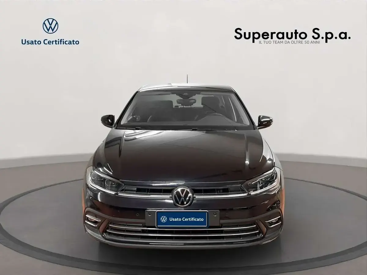 Usata VW Polo Style 95 CV (69 kW) 2024 Nero Berlina