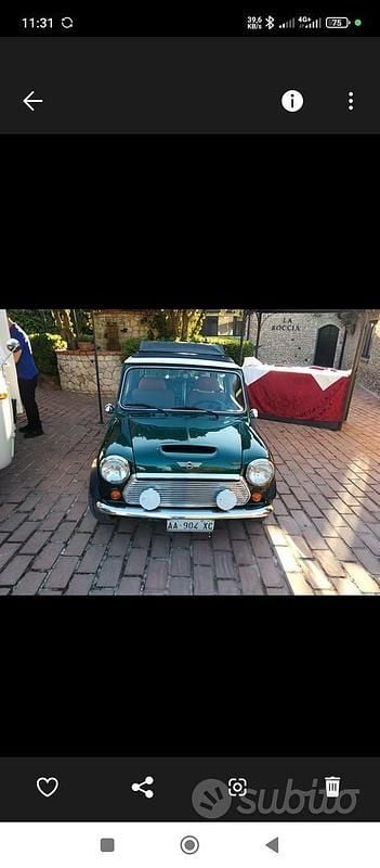 Usata Mini 1300 1995 Verde Utilitaria